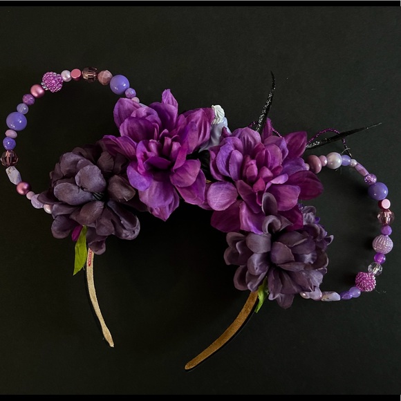 Ursula Disney Villain Mermaid Minnie Mouse Ears - Picture 2 of 5